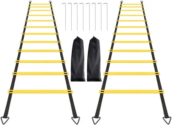 1/2/4 Pack Agility Ladder Set