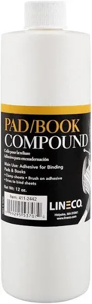 Lineco Pad & Book Binding Adhesive Compound