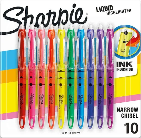 Sharpie Liquid Pen Style Highlighters