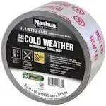 Nashua Foil Tape, Silver, 2.5-In. x 60-Yd.