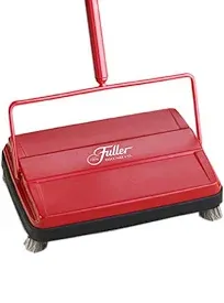  17052 Electrostatic Carpet &amp; Floor Sweeper - 9&#034; Cleaning Path - Red