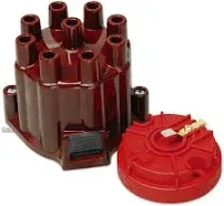 8442 Distributor Cap and Rotor, MSD/GM V8 Points