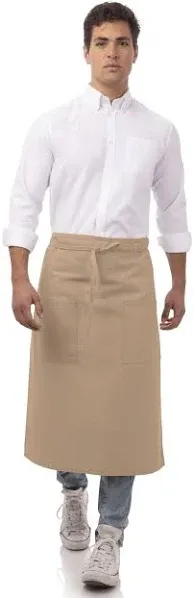 Chef Works Unisex Two Pocket Bistro Apron