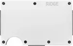 The Ridge Aluminum Money Clip Wallet - White