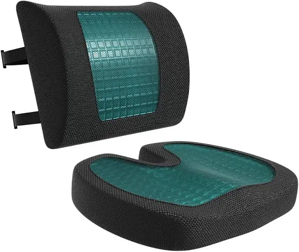 Amazon Basics Seat Cushion & Lumbar Support