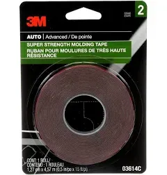 3M 03614 Scotch-Mount 1/2 x 15' Molding Tape