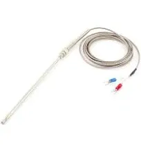 15cm K Type 0-500C Temperature Controller Thermocouple Sensor Probe 10ft