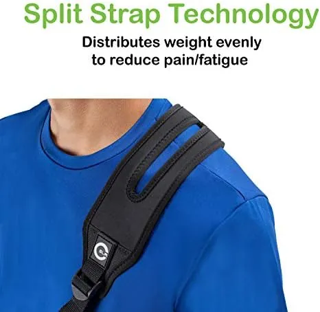 Custom SLR Medical Arm Sling with Split Strap Technology, Maximum Comfort, Ergonomic Design