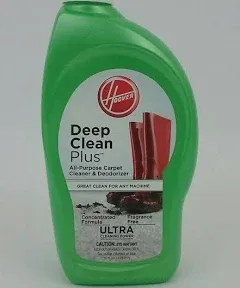 16 OZ Hoover Deep Clean Plus All Purpose Carpet Cleaner Concentrated Formula