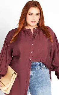 AVENUE Women's Refinity Ltd Edition Plus Size Top Joy