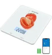 Renpho ES-SNS01 Digital Food Scale with App, Bluetooth Smart Kitchen Scale,