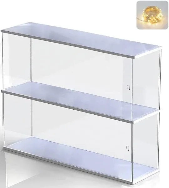 ELEpure Clear Acrylic Display Shelf for Mini Funko Pop