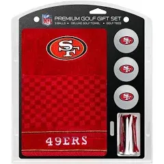 Team Golf San Francisco 49ers Embroidered Golf Towel Gift Set