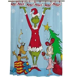 Dr Suess Grinch 13pc Shower Curtain and Rings