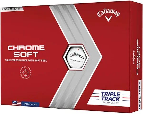 Callaway 2020 Chrome Soft Truvis Yellow Golf Balls