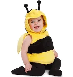 Dress Up America - Baby Bee Costume - Anytime Outfit for Infants 12 - 24 mo. NEW