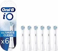 Oral-B IO Ultimate Clean Black Replacement Brush Heads 2 Count