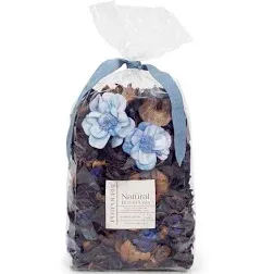 Naturally Potpourri Bag Home Décor | Floral Petals Vase & Bowl Filler Decoration (Blue)