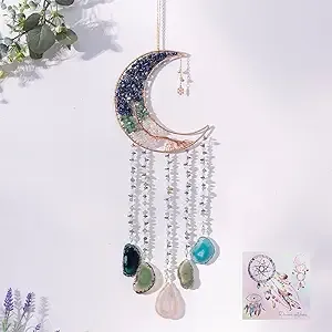 Dreamsum Agate Moon Dream Catchers Wall Hangings