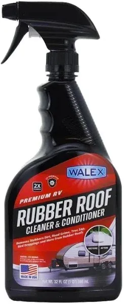 Walex WALRR32 Rubber Roof Cleaner/Conditioner - 32 oz.