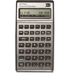 HP 17BIIPLUS 17bII+ Financial Calculator, 22-Digit LCD