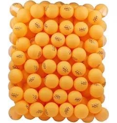 MAPOL 100 Counts 3-Star Orange Practice Ping Pong Balls Advanced Table Tennis