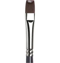 Winsor &amp; Newton Galeria Acrylic Brush Short Flat Bright No. 8 Long Handle