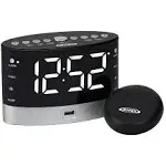 🌎 JENSEN JCR-238 Digital Dual-Alarm Projection Clock Radio,READ DESCRIPTION 👇