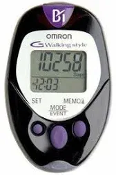 OMRON Go Smart Dual - Axis Pocket Pedometer HJ-720ITC PC Version Open Box Bc