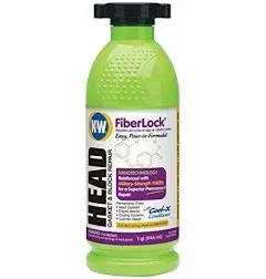 K&amp;W 401224 FiberLock Head Gasket &amp; Block Repair - 32 Fl Oz