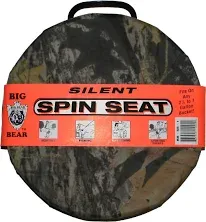 Big Bear Silent Spin Bucket Seat, Brown Camo