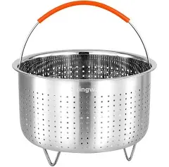 Steamer Basket for Instant Pot, Vegetable Steamer Basket Stainless Steel Steamer