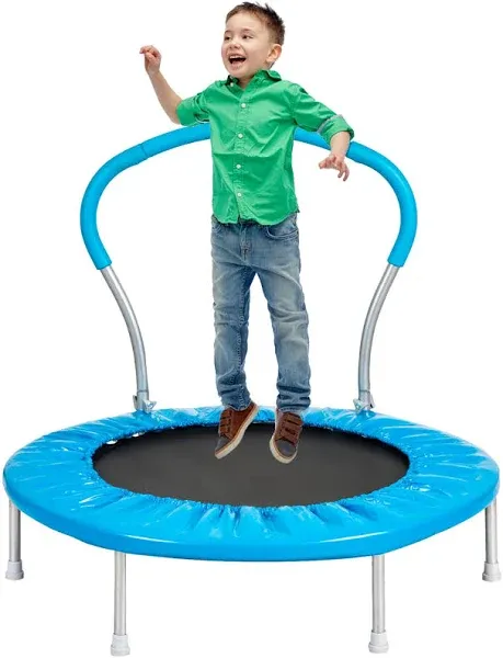 Portable Fitnes Foldable Trampoline In-Home Mini Rebounder Exercise Trampoline for Kid/Adults