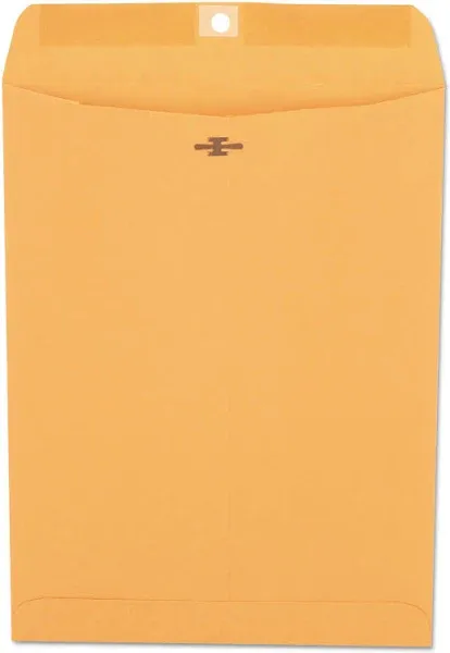 Universal Kraft Clasp Envelope, 10" x 13", Brown Kraft - 100 pack