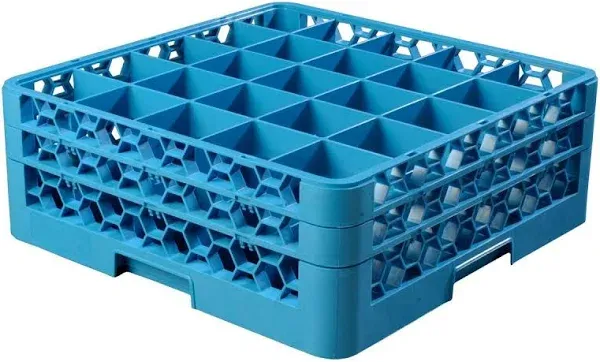 Carlisle RG25 OptiClean 25 Compartment Glass Rack