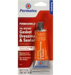 Permatex 85420 Permashield Fuel Resistant Gasket Dressing & Sealant, 2 oz Tube