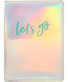 Eccolo Let's Go Iridescent Passport Cover