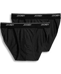 Jockey Men's Elance String Bikini - 2 Pack