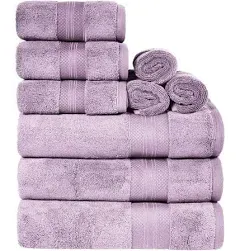 Superior Premium Turkish Cotton Assorted 9-Piece Towel Set