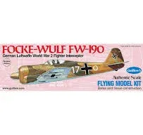 Guillow's Focke-Wulf FW-190 Model Kit, Small