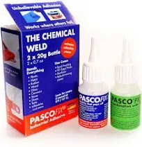 PASCOFIX Strongest Super Glue CA Glue Crazy Glue Super Glue Ceramic Super Glu...