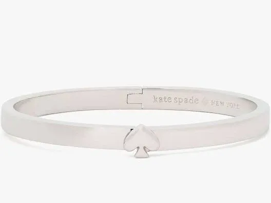 kate spade ♠️- Gold Hinged Spade Logo Bracelet, Sold Individually, 1 available