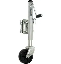 Fulton 1200 lbs. Swing Away Bolt On Single Wheel Jack