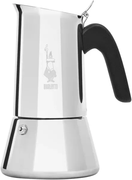 Bialetti New Venus Coffee Maker 10-Cup Stainless Steel