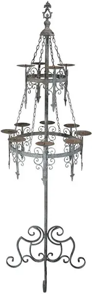 Design Toscano Malbark Castle Gothic Floor Candelabra