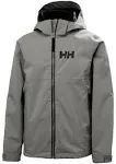 Helly Hansen Jr Rigging Rain Jacket Grey 8 Years Boy