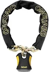 Onguard ONG: 8018 6' Beast HEX Chain 6'x12mm W/X2 Lock