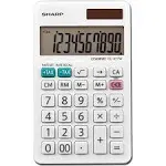 Sharp EL-377WB 10 Digit Professional Handheld Calculator