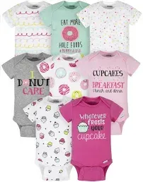 Onesies Baby Girl Short Sleeve Onesies Bodysuits