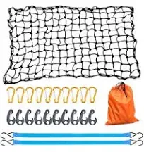 AxPower Bungee Cargo Net 4&#039; x 6&#039; Stretchable to 8&#039; x 12&#039; for Pickup x 